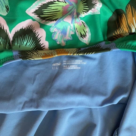 Aerie Tie Bandeau One Piece Swimsuit - Picture 6 of 8